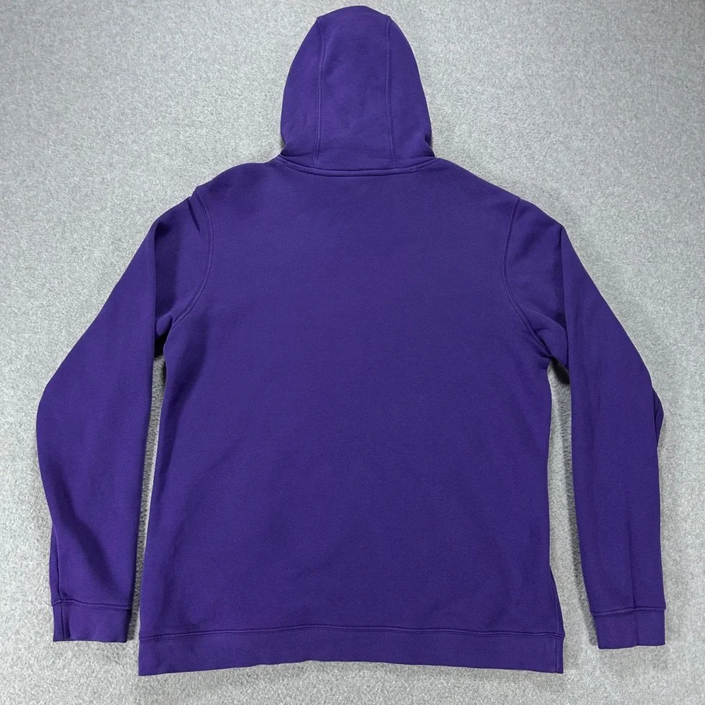 LSU Nike Hoodie Pullover Mens L Purple Sportswear Collegiate